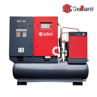 Compresseur d'air tout-en-un 4-en-1 avec récepteur d'air 500L, installation facile, certifié CE, pour ligne d'embouteillage de boissons