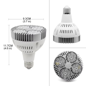 Aanpasbare 120W Full Par Spectrum Led Grow Lights Uv/Ir/White Opties Voor Balkon Sla Basilicum