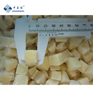 Sinocharm BRC A Factory New Harvest Bulk 10kg Wholesale Price IQF Frozen Potato Dice