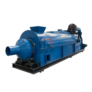 Meilleur séchoir à tambour rotatif de résidus de farine de bagasse de bière de Chine équipé d'un PLC à engrenages et de composants de base de moteur - Product Image 1