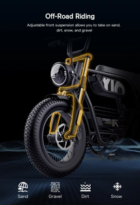 Bicicleta de Carretera 2025, Bicicleta Eléctrica de Montaña, Súper Económica, con Motor Central, Todoterreno, de Aluminio de Grado Aeronáutico - Product Image 6
