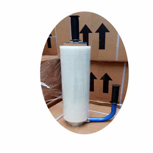 Chinese 100% <b>Raw</b> <b>Material</b> <b>Packaging</b> Film Roll 10 Micras Pe Pallet Wrap Stretch Film - Product Image 5