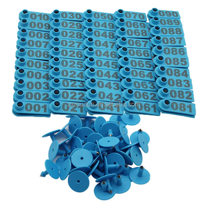 Etichette Auricolari Personalizzate per Animali in Giallo, Verde, Arancione e Blu, per Tracciamento in Fattoria - Product Image 5