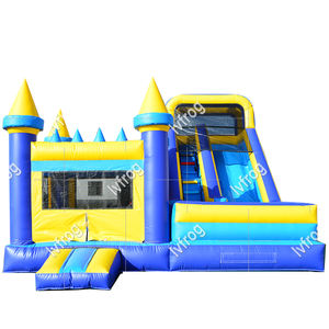 Castello Gonfiabile Gigante <span class=keywords><strong>per</strong></span> Feste, Casa Rimbalzante Gonfiabile, Trampolino <span class=keywords><strong>per</strong></span> <span class=keywords><strong>Bambini</strong></span> - Product Image 2