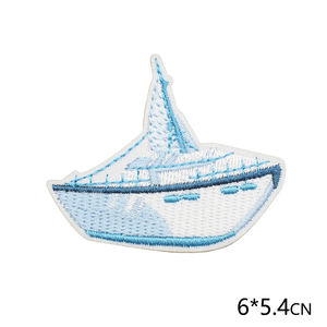 Parches temáticos de playa de verano con olas marinas, conchas, cangrejos, palmeras para ropa, decoración de bolsas DIY - Product Image 4