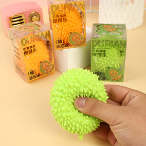 Giocattoli Antistress a Forma di Frutta Morbidi: Pera, Durian, <span class=keywords><strong>Cacca</strong></span> Carina - Perfetti per Feste per Bambini, Regali e Divertimento in Ufficio - Product Image 4