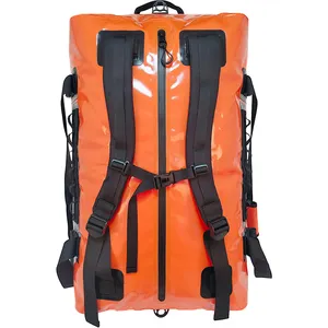 Gear 60L Waterproof Duffle Travel Duffel Bag Heavy Duty Dry Bag For Kayaking Boating Fishing Camping