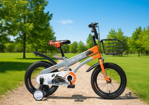 Bicicletta senza pedali Bxlang per bambini da 12 pollici con ruote di supporto per età 3-6 anni, per uso esterno - Product Image 2