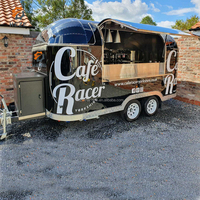Remorque de restauration rapide stands kiosque de café Mobile camion de nourriture/camions/remorques de nourriture climatiseur à vendre