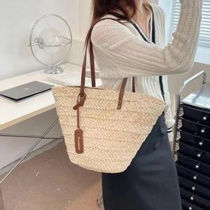 Sacs à main tissés à la main en corde de papier écologiques, durables et de grande capacité pour les <span class=keywords><strong>vacances</strong></span> d'été à la <span class=keywords><strong>plage</strong></span> - Product Image 1