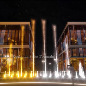 مركز تسوق باكستاني حاصل على شهادة CE & ISO في الهواء الطلق بوكويلاس فوينتيس دانزانتس موسيقى من الفولاذ المقاوم للصدأ للرقص على المياه شراء النافورة - Product Image 6