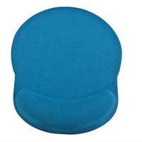 Mouse pad gaming anti selip, mouse pad komputer dengan sandaran tangan, alas mouse untuk petugas dan gamer