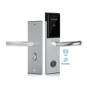 智能锁广东-hyh硬件智能钥匙卡酒店门锁带管理软件系统