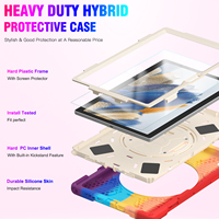 Samsung Galaxy Tab A8 Tablet Kılıfı için Sağlam Kılıf, Samsung Galaxy Tab A8 Kılıfı 10.5 İnç 2022 SM X200 X205 X207 Kılıf