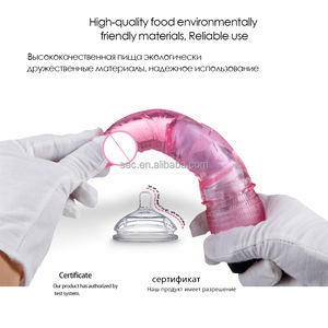 SacKnove tipo di batteria vibrante Tpe cristallo Vagina realistico pene bacchetta massaggiatore punto G vibratore Dildo adulto per le donne - Product Image 4