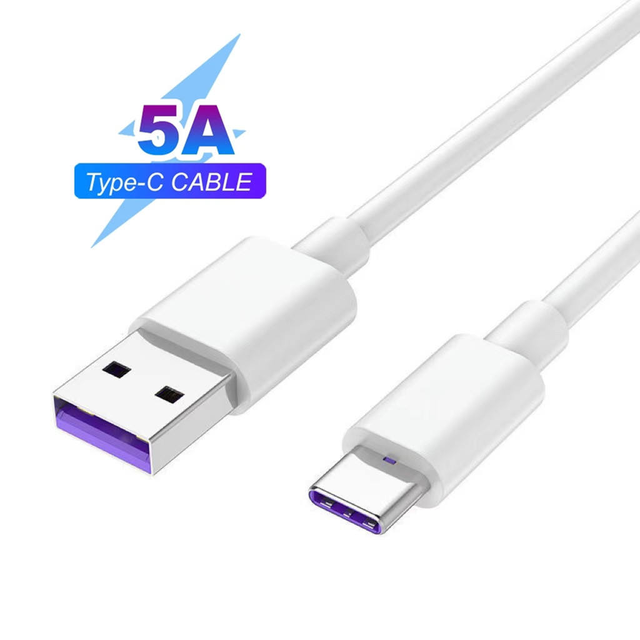 5A USB3.0 Type-C to USB-A Fast Charging Cable PD20W TPE Material