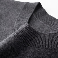 Pull en laine 100% de haute qualité pour homme à manches courtes, t-shirt en laine à col rond à demi-manches, laine mérinos super fine