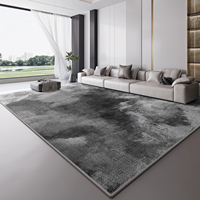 Anpassbare 3D Modern Minimalist Style Wohnzimmer Teppiche rutsch feste dicke Kristall Samt Anti-Noise Fuß matten Home Neuheit