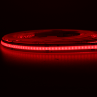 Bande LED COB RGB à haute luminosité, nouvelle arrivée, 840 LED/m, 24V, IP65, étanche, contrôle tactile/application/télécommande, garantie de 3 ans