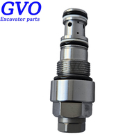 Valvola di sicurezza GVO 723-40-56800, valvola di scarico, valvola limitatrice di pressione per escavatori PC300-7, PC300-8, PC350-7, PC350-8, PC390-8 - Ricambi