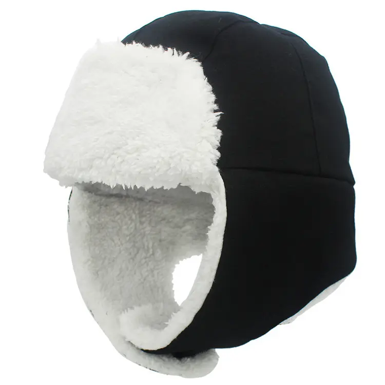 Unisex Winter Warm Fur Ski Cap Russian Earflap Trooper Hat For Women Men