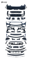Nouveau kit carrosserie PHARRI 2018-2024 pour CLS W257 CLS53 AMG Style, avec pare-chocs avant/arrière, calandre, diffuseur et embouts d'échappement à visser