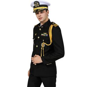 زي رسمي أنيق لضباط البحرية الأمريكية على الطراز الأمريكي - Product Image 2