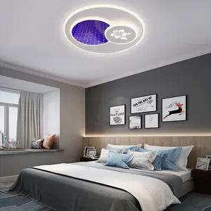 用于3d Led照明的丙烯酸天花灯客厅现代表面落面板家庭卧室屋室灯