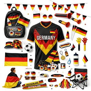 Paquete de Recuerdos para Eventos de Fútbol OEM ODM con Sudadera con Capucha, Bolsa de Mano, Mochila, Taza, Botella, Pegatina, Insignia y Manta - Product Image 3