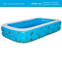 Baignoire gonflable pliable épaissie pour adultes et couples, grande taille, usage domestique en piscine ou pour jeux aquatiques