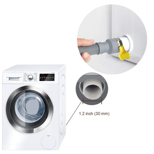 Extension de tuyau de vidange électrique universelle Flexible gris de 10 pieds <span class=keywords><strong>pour</strong></span> machines à laver et <span class=keywords><strong>lave</strong></span>-<span class=keywords><strong>vaisselle</strong></span> tuyau de vidange ondulé <span class=keywords><strong>pour</strong></span> laveuse - Product Image 4