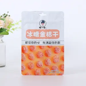 Custom Printing Design Stand Up Bottom Aluminum Foil Ziplock Zipper Food Grade Material Plastic Packaging Bags For Dry Fruits