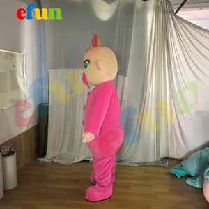 Efun MOQ 1 pieza personalizado caminar Cosplay bebé niña niño mascota disfraz personaje de dibujos animados Coco JJ bebé melón mascota disfraces para adultos - Product Image 2