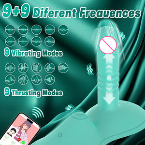 Akıllı Uygulama Kontrollü Sürüşlü Vibratör Çift Motorlu G Noktası Stimülatörü Yumuşak Silikon Üzerine Oturulan Klitoral Masaj Aleti Yetişkin Seks Oyuncakları Kadınlar için - Product Image 2