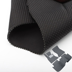 Nhà Máy bán hàng trực tiếp chống trượt Vải Nhiều Lớp bọt <span class=keywords><strong>polyester</strong></span> nhỏ giọt nhựa đồng bằng cho thảm sàn xe ghế sofa chống trượt <span class=keywords><strong>mat</strong></span> - Product Image 2