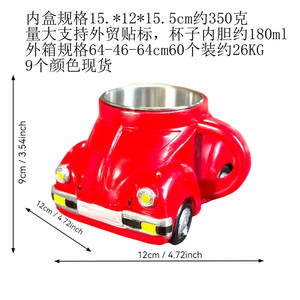 Taza de café con forma de escarabajo, novedad transfronteriza, regalo exquisito para amantes del café - Product Image 3