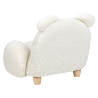 Meubles pour enfants Offre Spéciale Fauteuil pour enfants en tissu Teddy rembourré en forme de lapin Accent Canapé de loisirs