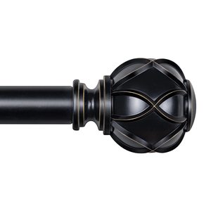 Grandes voies de rideau de fenêtre bonne qualité nouveautés faciles à installer fixations en métal rails de rideau et accessoires de poteaux - Product Image 1