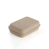 Unbleached Natural Brown Eco-Friendly Recyclable Virgin Mechanical Pulp Dry Press Molded AYY Brand Biodegradable Soap Pulp Box