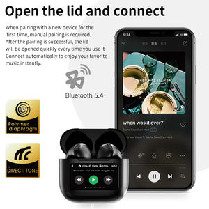 Audífonos Intrauditivos Inalámbricos al por Mayor con Pantalla Táctil LED a Color, Cancelación de Ruido, V5.3 y Batería de Larga Duración - Product Image 4