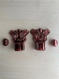 Manijas Decorativas de Plástico para Ataúdes Funerarios F02, Barra Larga para Urnas - Product Image 2