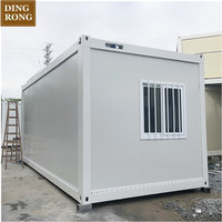 Structure de maison préfabriquée en acier, préfabriquée, en kit, portable, modulaire, petite, à ossature métallique, de 10 pieds, 20 pieds, 30 pieds, 40 pieds