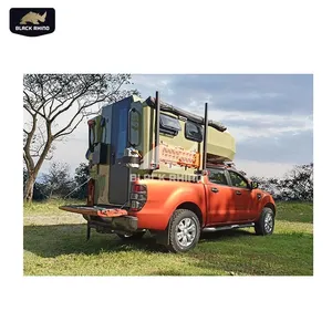 Towing Caravan Camper Home Mobile Caravan Pickup Truck Bed Camping Tent For Camper