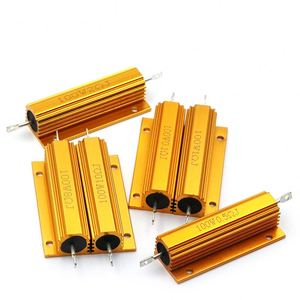 Oro de carcasa de aluminio de alta potencia resistencia RX24/<span class=keywords><strong>100</strong></span> W 1, 2, 3, 5 10 20 50 <span class=keywords><strong>100</strong></span> R Europa 10K 1K - Product Image 1