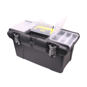 19 inch Nhựa tổ chức với chốt điện không gian lớn hộp công cụ với khay có thể tháo rời cho các trường hợp công cụ - Product Image 5