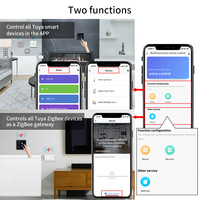 Tuya Smart Home Panneau de commande à écran tactile 4 pouces Shenzhen Factory Zigbee Gateway Voice WiFi Control for Hotel Use Android OS US
