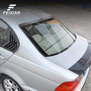 Pour <span class=keywords><strong>BMW</strong></span> Série 3 E46 <span class=keywords><strong>4</strong></span> portes 1998-2004 Aileron arrière agressif <span class=keywords><strong>de</strong></span> style M3 Déflecteur FEIXIAN - Product Image 5