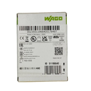 Wagos 750-555อนาล็อกเอาท์พุท4AO โมดูล I/O ระบบ PLC ตัวควบคุม I2C T4 750 555 wagos PLC โมดูลอินพุตดิจิตอล750-555 wagos - Product Image 4