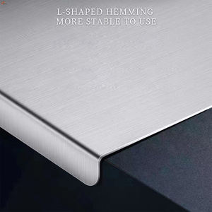 XL-personalizza il <span class=keywords><strong>tagliere</strong></span> 304 SS a doppia faccia Extra <span class=keywords><strong>grande</strong></span> ispessito <span class=keywords><strong>per</strong></span> <span class=keywords><strong>impastare</strong></span> pasta <span class=keywords><strong>per</strong></span> dolci taglieri da cucina - Product Image 4
