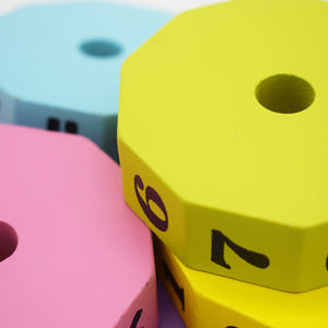 Cubo de Matemáticas Apilable de Madera al por Mayor, Juguete Educativo de Alta Calidad para el Desarrollo de la Inteligencia y el Cerebro de los Niños - Product Image 2